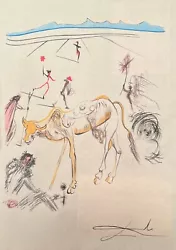Buy Salvador Dali (Handmade) Drawing - Painting Mixed Media On Paper Signed Stamped • 119.90£