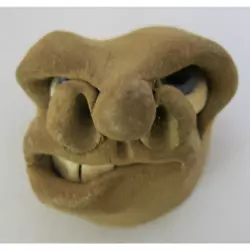 Buy Handmade Art Pottery Stone Crazy Silly Face Head Sculpted Paperweight Home Decor • 13.23£