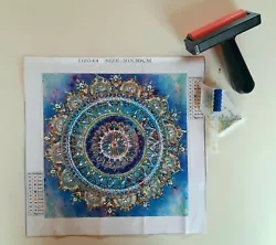 Buy Mandala Design Completed Partial Drill Diamond Painting  • 6£