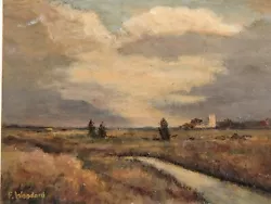 Buy Vintage Original Oil Painting By Frederick Stanley Woodard 1904 - 1988 Landscape • 109.99£