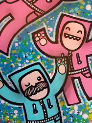 Buy Original Street Art Signed  Reg Taleo  Painting Doodle Space Graff Marker Spray • 45£