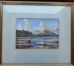 Buy Stirling Gillespie, (Scottish 1908-1993),  Watercolour Painting,  ' Loch Laggan' • 135£