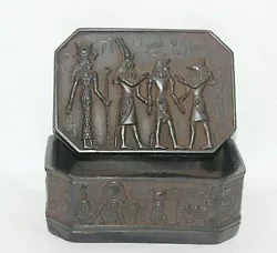 Buy RARE ANCIENT EGYPTIAN ANTIQUE ISIS Anubis Horus Jewelary Box (EHAU) • 113.19£