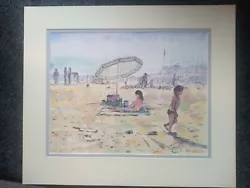 Buy Large Watercolour By The Well Exhibited Lincolnshire Based Artist Peter Wood  • 64.99£