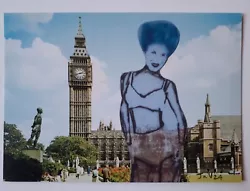 Buy Original Collage Postcard Art By Joyce And Vicky 'London Lady' • 5£