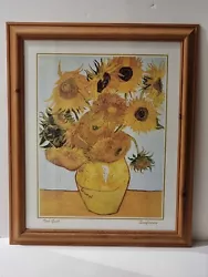 Buy Vincent Van Gogh Sunflowers Art  Framed Print  19  X 23   • 86£