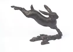 Buy Hare Running  Solid Bronze Sculpture Limited Edition By Michael Simpson 984 • 108£