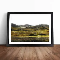 Buy Glencoe In The Scottish Highlands Wall Art Print Framed Canvas Picture Poster • 24.95£