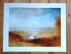 Buy J. M. W. Turner Poster Print   Landscape With River And Bay In The Background   • 12£