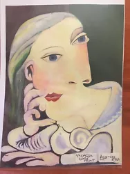 Buy One Off Print Of Oil Painting Copy Of Picasso Female Portrait • 13£