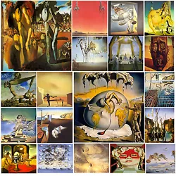 Buy A3 Size - SALVADOR DALI Famous Paintings - Spanish Painter Poster GIFT Art   • 4.75£