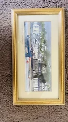 Buy Aberyfi Church Beach Watercolour Painting Framed Welsh Wales 🏴󠁧󠁢󠁷󠁬󠁳󠁿 • 4.99£