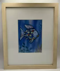 Buy The Rainbow Fish Marcus Pfister Thinking Picture Framed Matted Wall Art 2005 • 18£