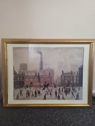 Buy L. S Lowry: “Coming Home From The Mill” Vintage 1989 Print From 1928 Painting. • 40£