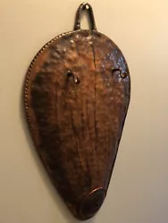 Buy Gary Pottorff Wall Sculpture 95 Native American Copper Shield Old West Americana • 125.43£