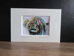 Buy Highland Cow.  Mini Art Print From An Original Painting By Suzanne Patterson • 4£