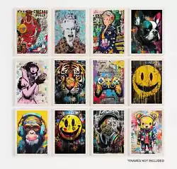Buy Graffiti Prints Gaming Prints Banksy Prints Street Art Graffiti Poster Prints #3 • 4.99£