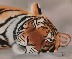 Buy Tiger Original Pastel Painting • 80£