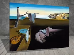Buy  Salvador Dali The Persistence Of Memory CANVAS PAINTING ART PRINT POSTER 874 • 42.45£