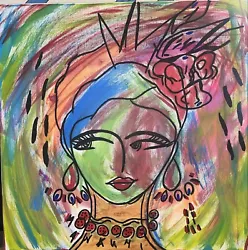 Buy Original Abstract Woman, Acrylic Art Painting On Canvas • 59,295.57£