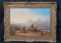 Buy Large 19th Century English Coastal Beach Landscape William SHAYER (1787-1879) • 4,700£