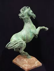 Buy Bronze Figure Of A Roman Horse. Edition No. 4 By Sculpture Artist - Tonella 1988 • 17,683.89£