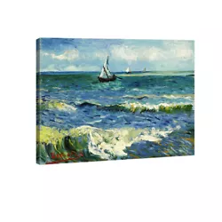 Buy Van Gogh Painting Canvas Print Picture Wall Art Hangings Home Decor Seascape  • 1.99£