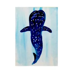Buy ACEO Original Painting Watercolor Art 100% Hand Painted Whale Shark • 3.64£