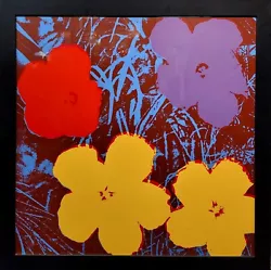 Buy Vintage Andy Warhol Flower Screenprint By Sunday B. Morning • 3,276.20£