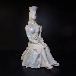 Buy Sculpture Statue Woman Ceramic Earthenware Slip Vintage Art Deco France N7842 • 7,745.40£