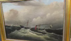 Buy Captain Cleland's 1841 Liverpool Cabin Painting CUNARD BRITANNIA Fitz Henry Lane • 750,000£