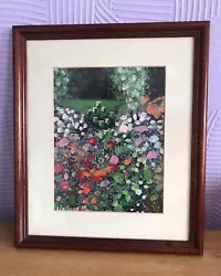 Buy Original Framed Painting By Liz Scott • 50£