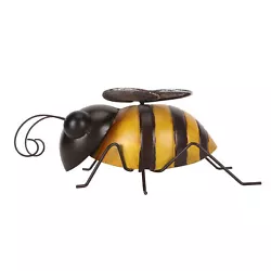 Buy Bee Wall Decor Metal Bright Colors Metal Bee Sculpture For Family Garden Bgs • 25.15£