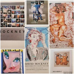 Buy David Hockney RA Art Prints Posters 10 X 14  Choice  Of Prints • 7.99£