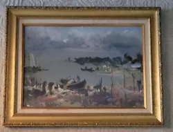 Buy Vintage Russian Original Oil Painting Signed Vladimir E. Zebek • 7,835.57£