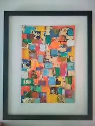 Buy Signed Contemporary Modern Original Abstract Painting Gold Leaf Style Paul Klee  • 25£
