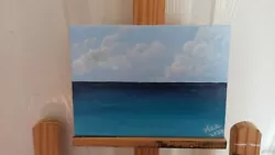 Buy SEA PAINTING Original Acrylic Painting On Canvas (Signed) • 8.99£