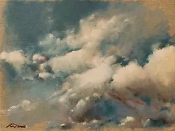 Buy  Cloud Study  Oil On Canvas Board • 65£
