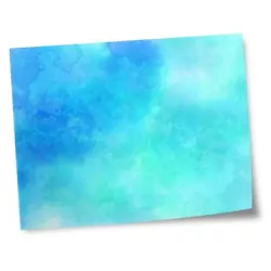 Buy 8x10  Prints(No Frames) - Blue Abstract Paint Art Cloud Design  #21249 • 4.99£