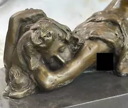 Buy NEW Quality Bronze Sculpture Nude Art Sex Statue Female Sexual Erotic Sale Figur • 631.37£