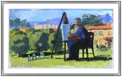 Buy John Opie Original Acrylic Painting Figurative Landscape Monet Signed Framed Art • 1,964.80£