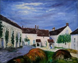 Buy Clearance Sale! Alfred Sisley Farmyard Near Sablons Repro Oil Painting, 20x24in  • 20.74£