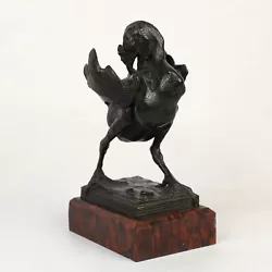 Buy Antique Bronze Turkey Sculpture By The American Animalier Albert Laessle - BR • 11,840.39£