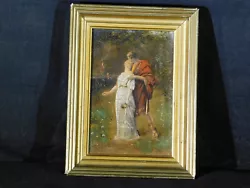 Buy Adolf Schrodter Listed Artist Antique Original Oil On Panel • 2,072.07£