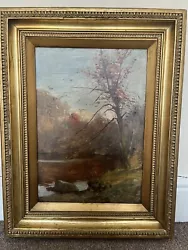 Buy George Rowney & Co Birchmore Board Oil Painting London England • 149.99£
