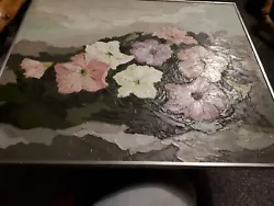Buy Original Impasto Knife Oil Painting Flowers By Iris Leatham  Art Valentines Day • 59.99£