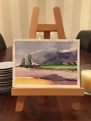 Buy “Storm Clouds” - Watercolour Landscape Painting (original) • 10£