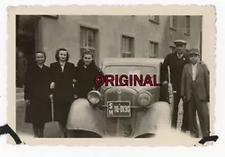 Buy Orig Photo 1950 Family Posing With Car DKW From Neustrelitz • 3.42£