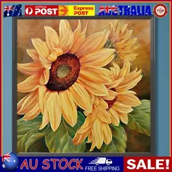 Buy Paint By Numbers Kit DIY Sunflower Oil Art Picture Craft Home Wall Decor(H1326) • 5.80£