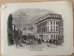 Buy Antique Print Newcastle Royal Arcade C1860 • 4£